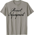 Red White Pew Resist Infringement 2A We People Gun