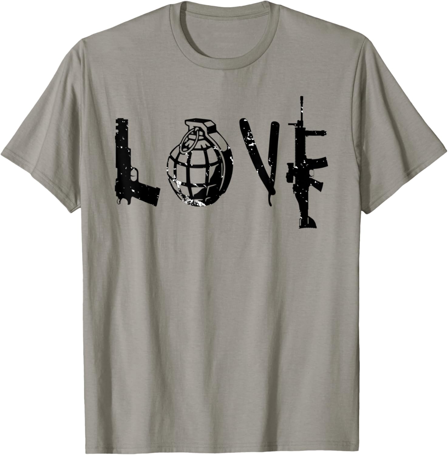 Love Martial Arts Weapons Gun Military Hand Grenade