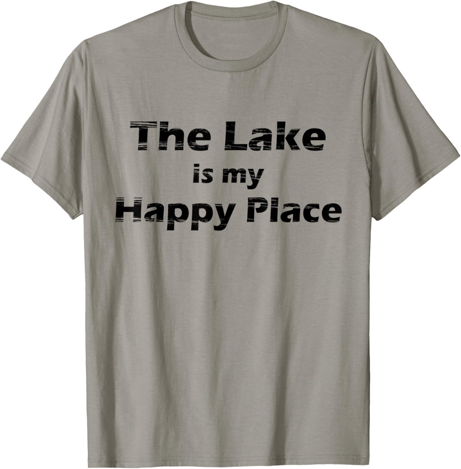 The Lake Is My Happy Place Lake House GIfts Shirt