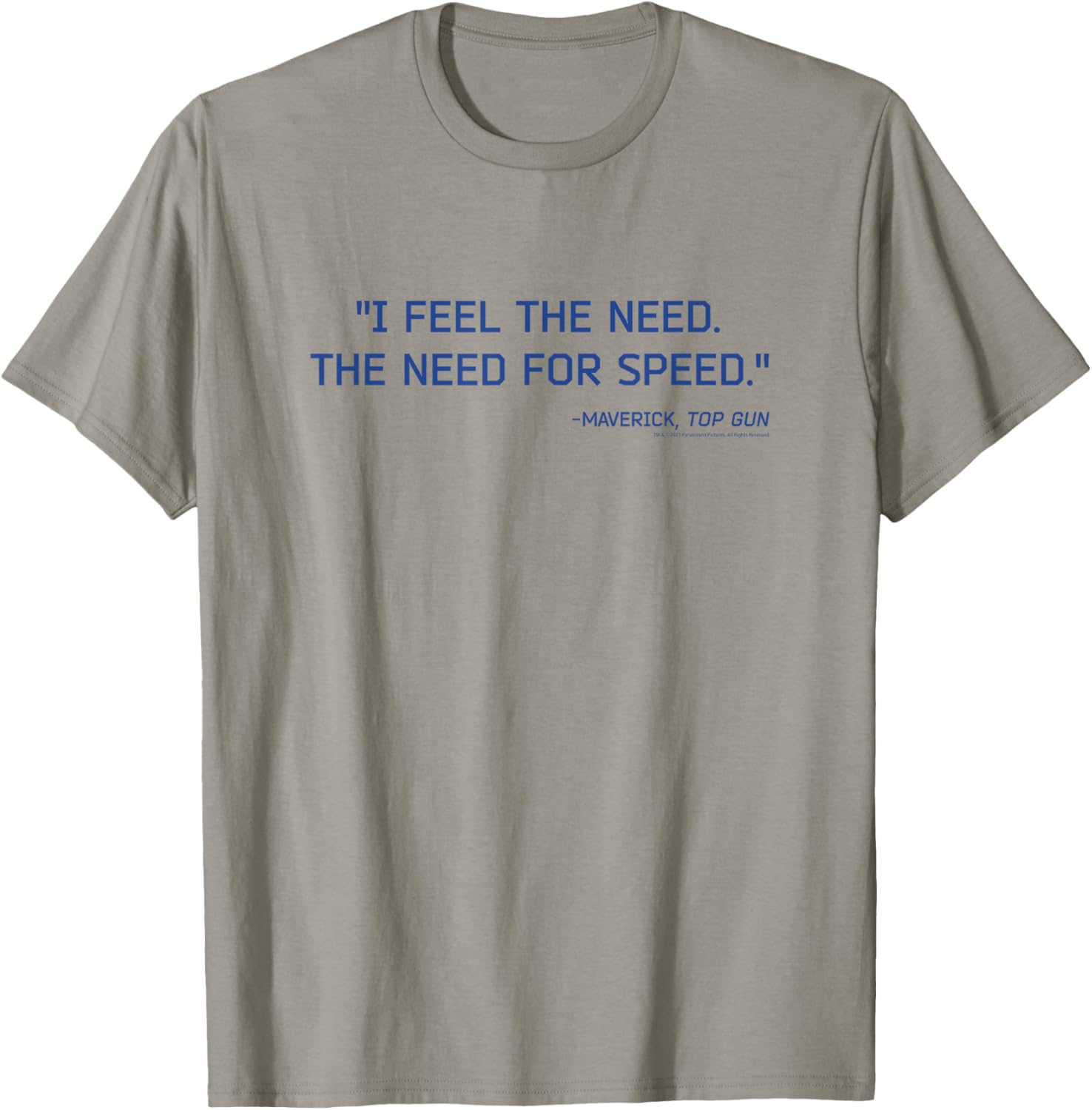 Top Gun I Feel Need Speed Text Action Movie