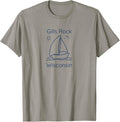 Gills Rock Wisconsin Sailboat Sun