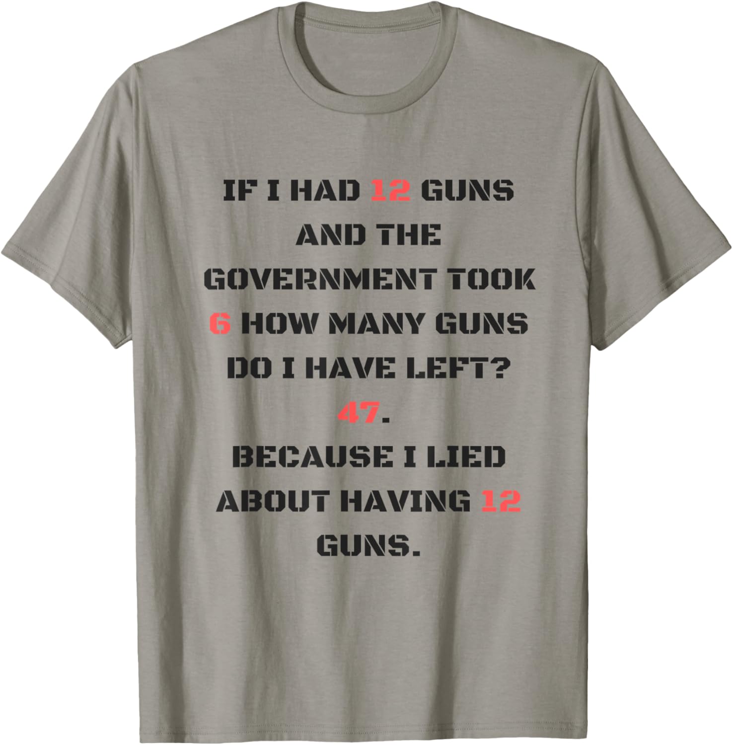 Funny Gun T Shirt Government Isnt Taking My Guns