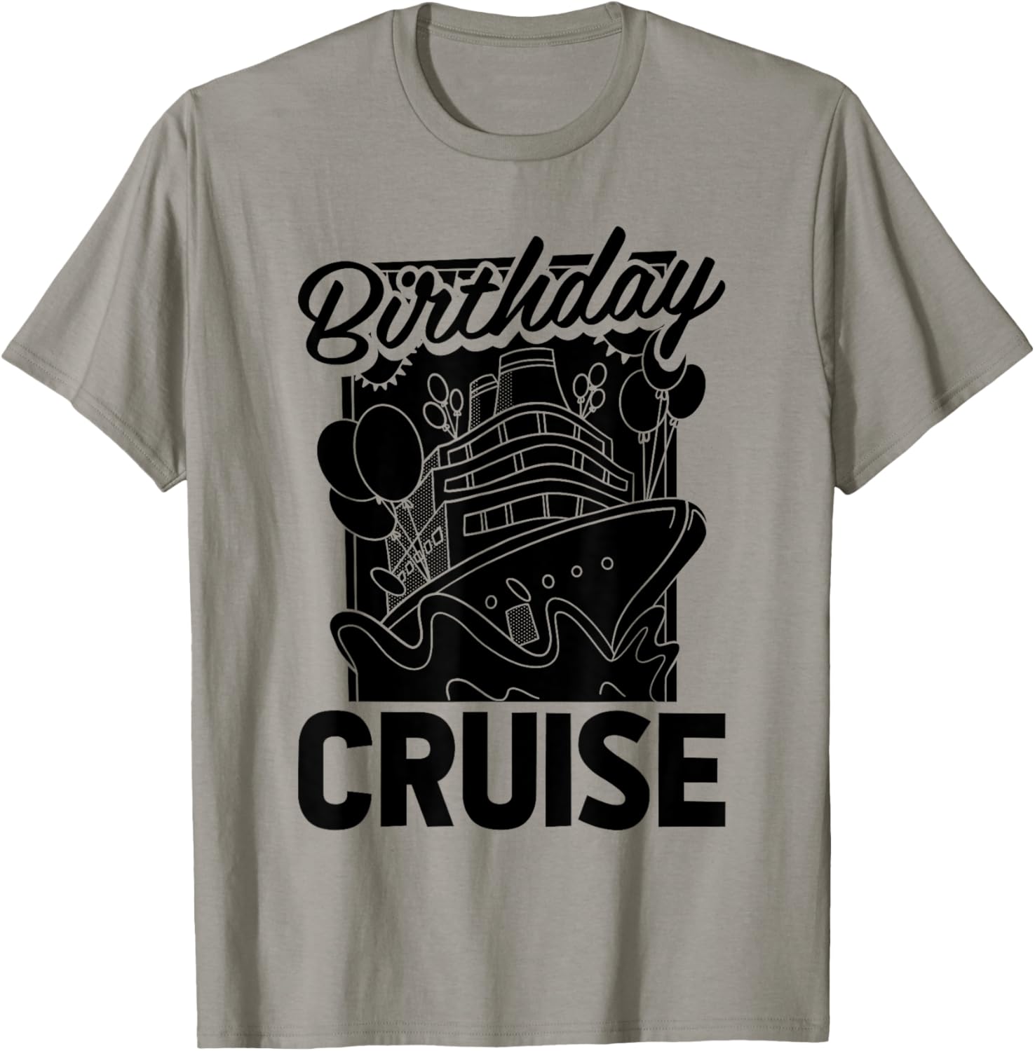 Liner Trip Cruising Ship Ocean Captain Boat Birthday