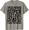 Funny Boat Captain Shirts Men Women Boating Boat