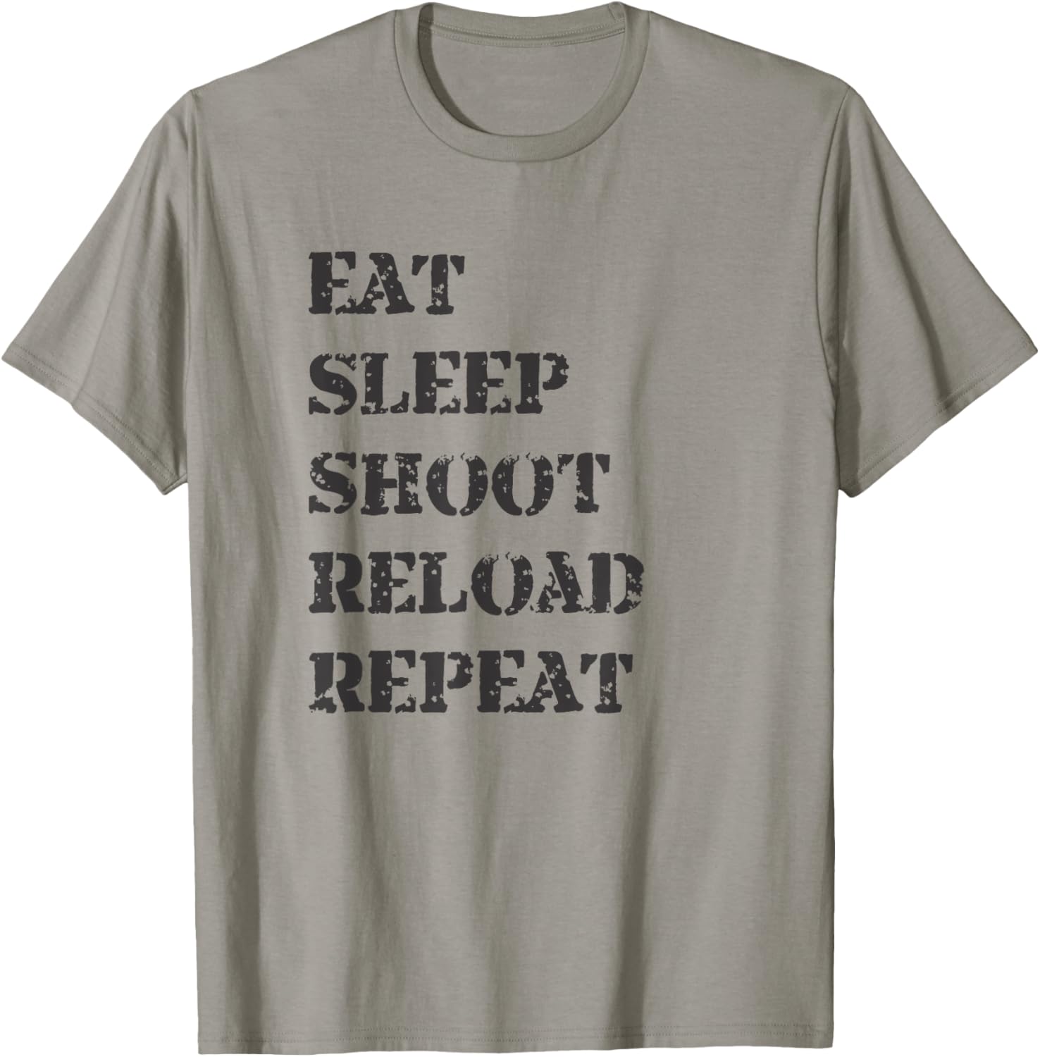 Eat Sleep Shoot Reload Repeat Shirt Gun Owner Tshirt