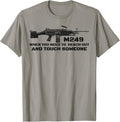 M249 Machine Gun Love 2Nd Amendment Adult Pro Gun
