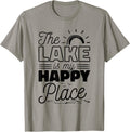 The Lake Is My Happy Place, Lake Lover Boat And Sailors
