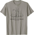 Grand Cayman West Indies Vintage Blueprint Sailboat Vacation