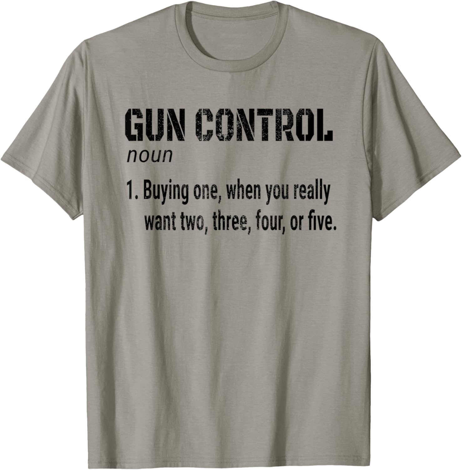 Mens Gun Control Definition Funny Gun Saying Statement