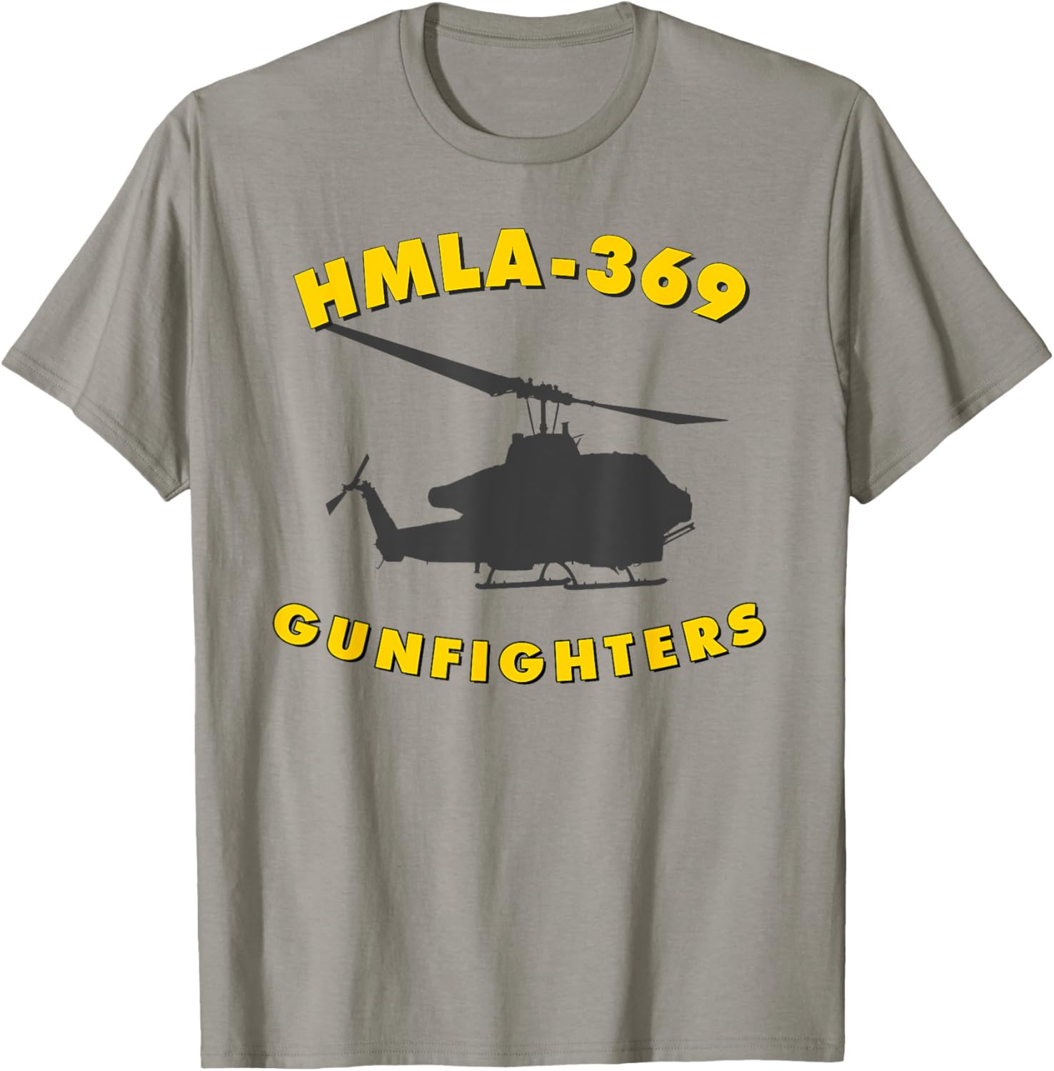 Hmla 369 Gunfighters Helicopter Attack Squadron Ah 1W Tee