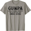 Vintage Gunpa Like A Normal Grandpa But More Fun Owns Guns