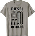 Patriotic Diesel Mechanic Tools Flag American Usa