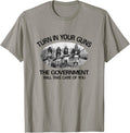 Native American 2Nd Amendment T Shirt Turn In Your Guns