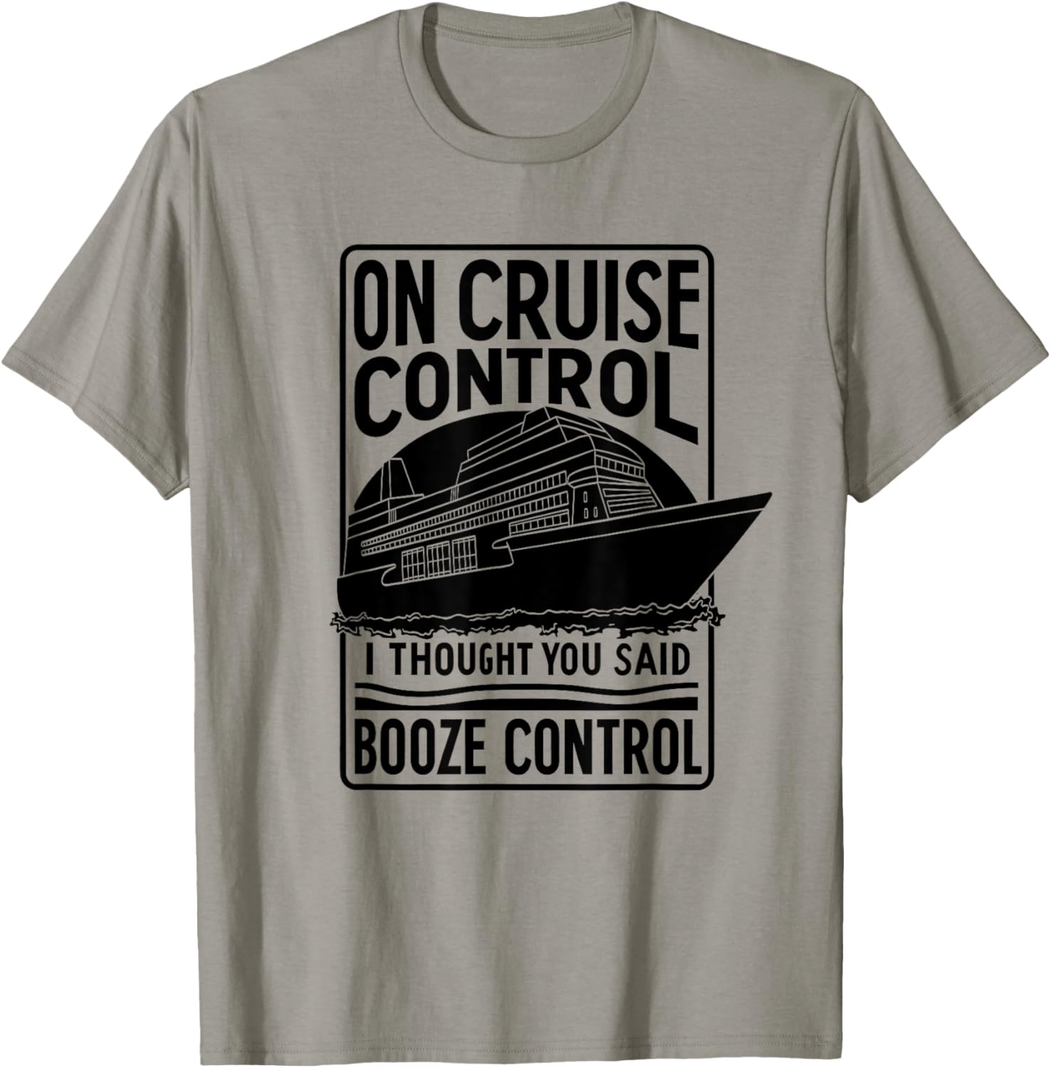 Funny Liner Ocean Captain Ship Trip Cruising Boat
