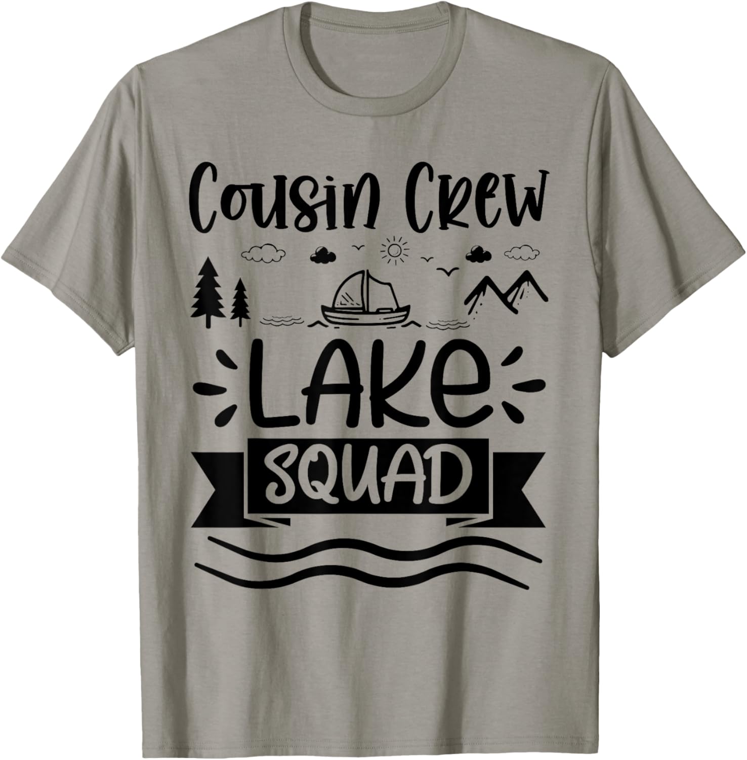 Cousin Crew Lake Squad Family Vacation Summer Boating