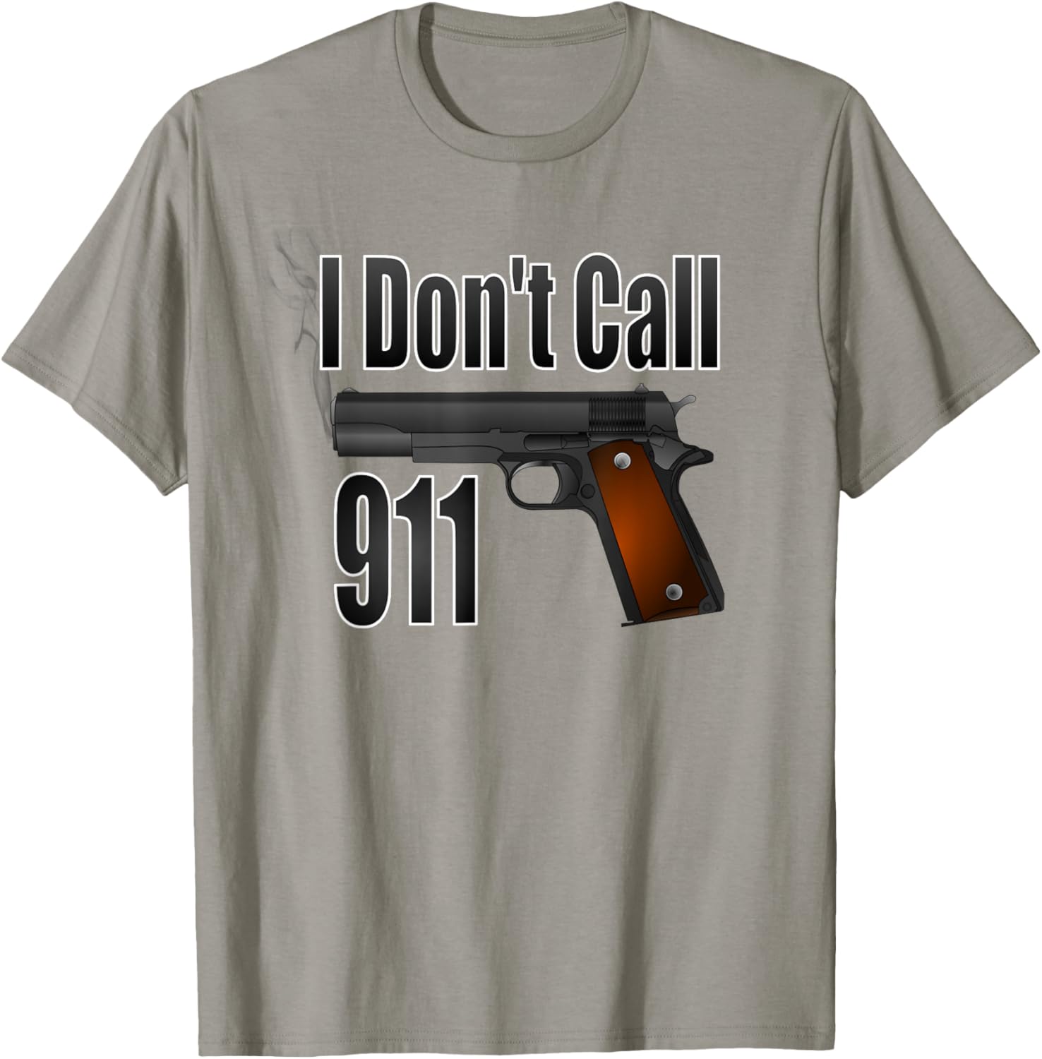 Gun Rights T Shirts Men 2Nd Amendment Rights Handgun