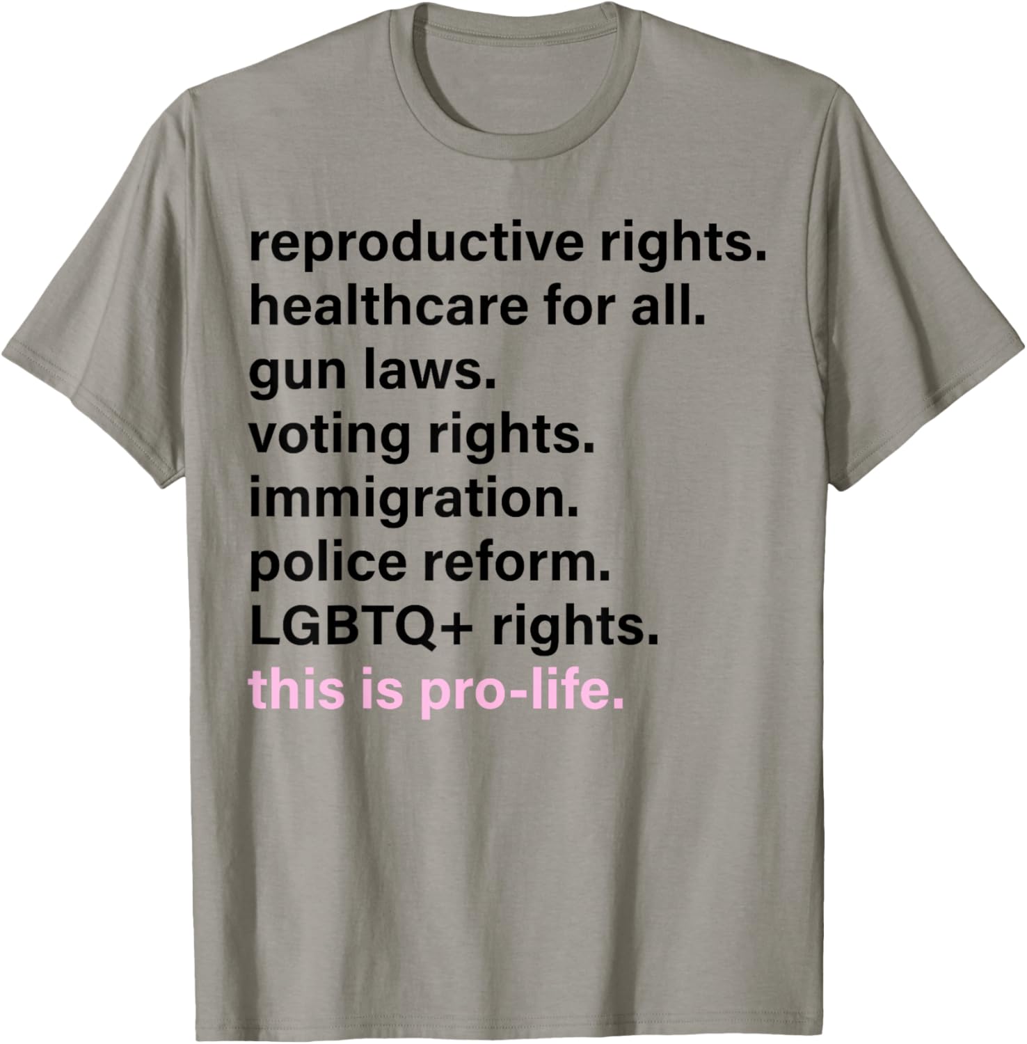 Reproductive Rights Healthcare For All Gun Laws