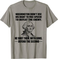 2Nd Amendment Rights Shirt George Washington Love Guns Tee