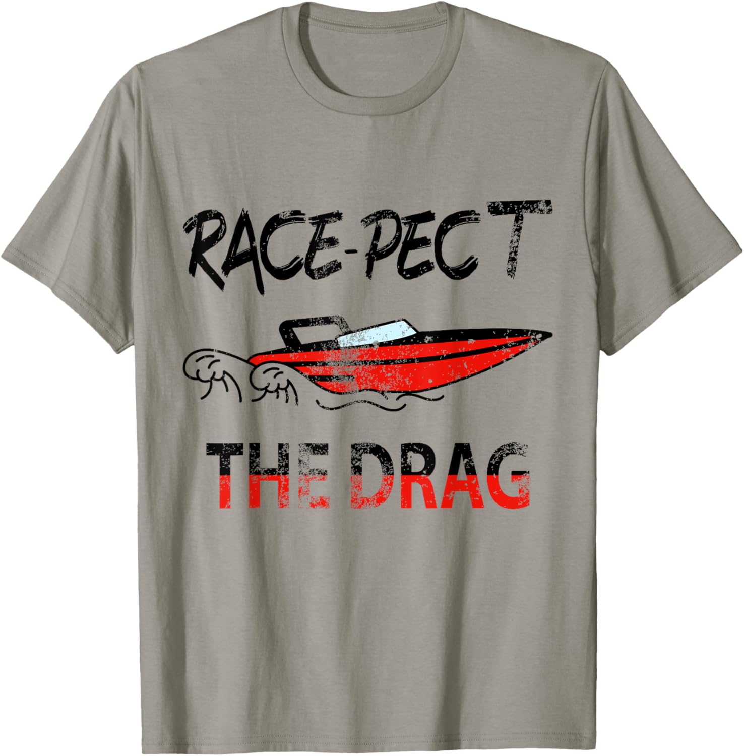 Vintage Speedboat Racing Drag Boat Racer Drag Boat