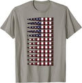 Usa Bullet Flag American Flag Gun Owner Ammunition T Shirt Women Men
