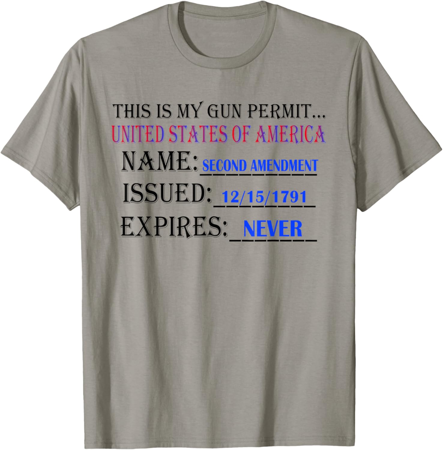 This Is My Gun Permit