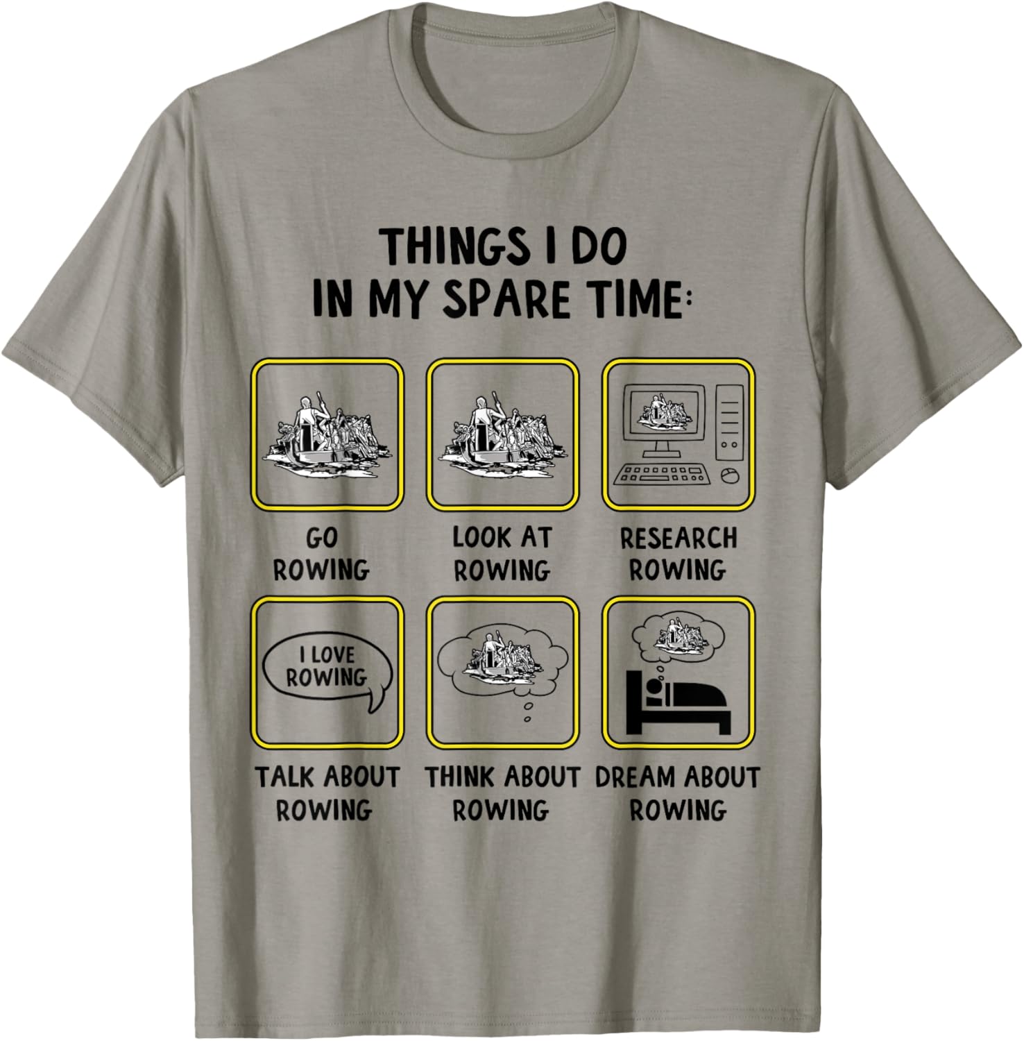 Things I Do In My Spare Time Rowing