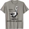 Today Im A Serious Goose Lovers Goose With Gun Funny Goose