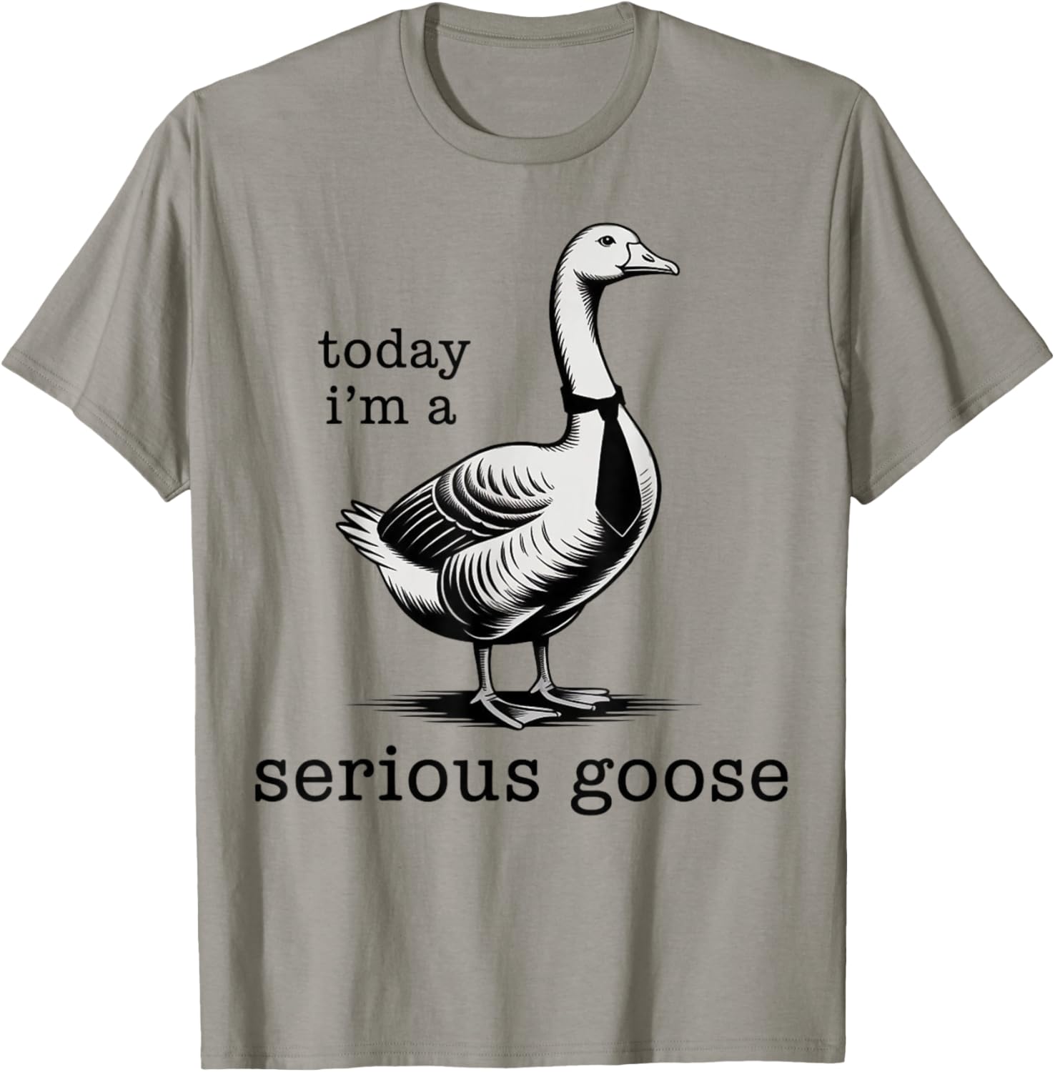 Today Im A Serious Goose Lovers Goose With Gun Funny Goose