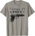 Gun Funny Sarcastic Pun Quote I Come In Piece Gun Owner