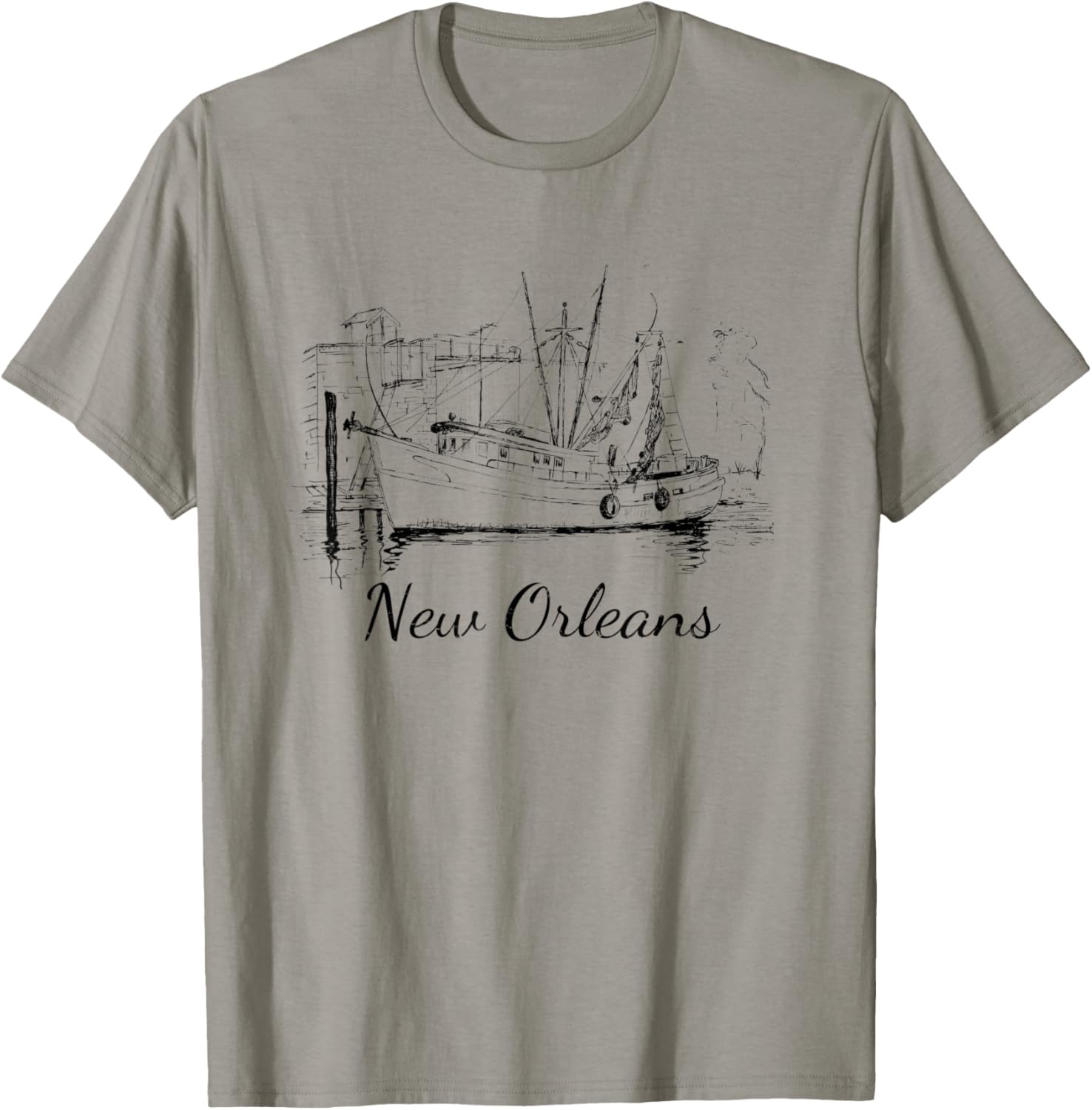 New Orleans Louisiana Shrimp Boat
