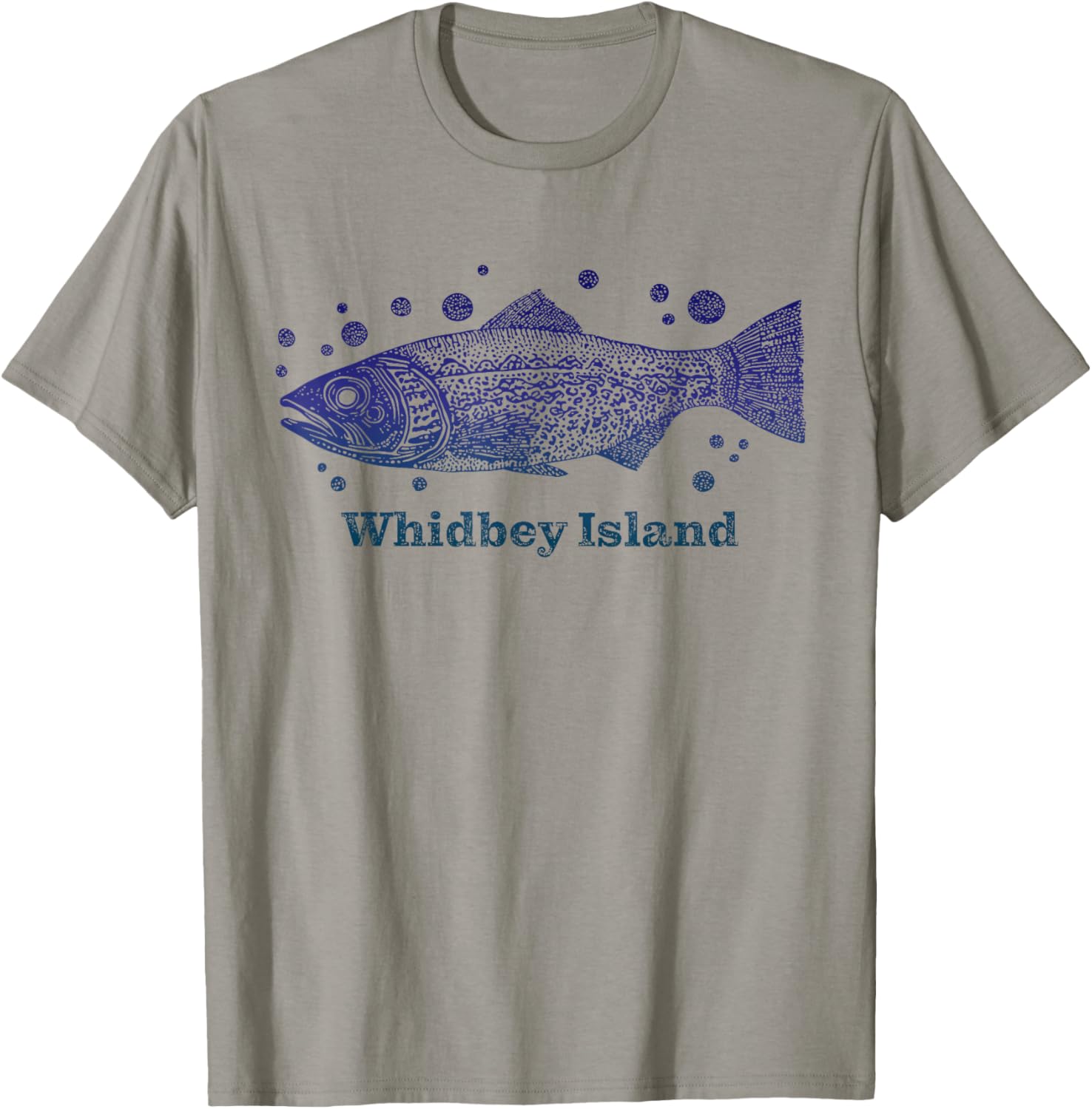 Whidbey Island Wa Salmon Design Fishing Boating Pnw