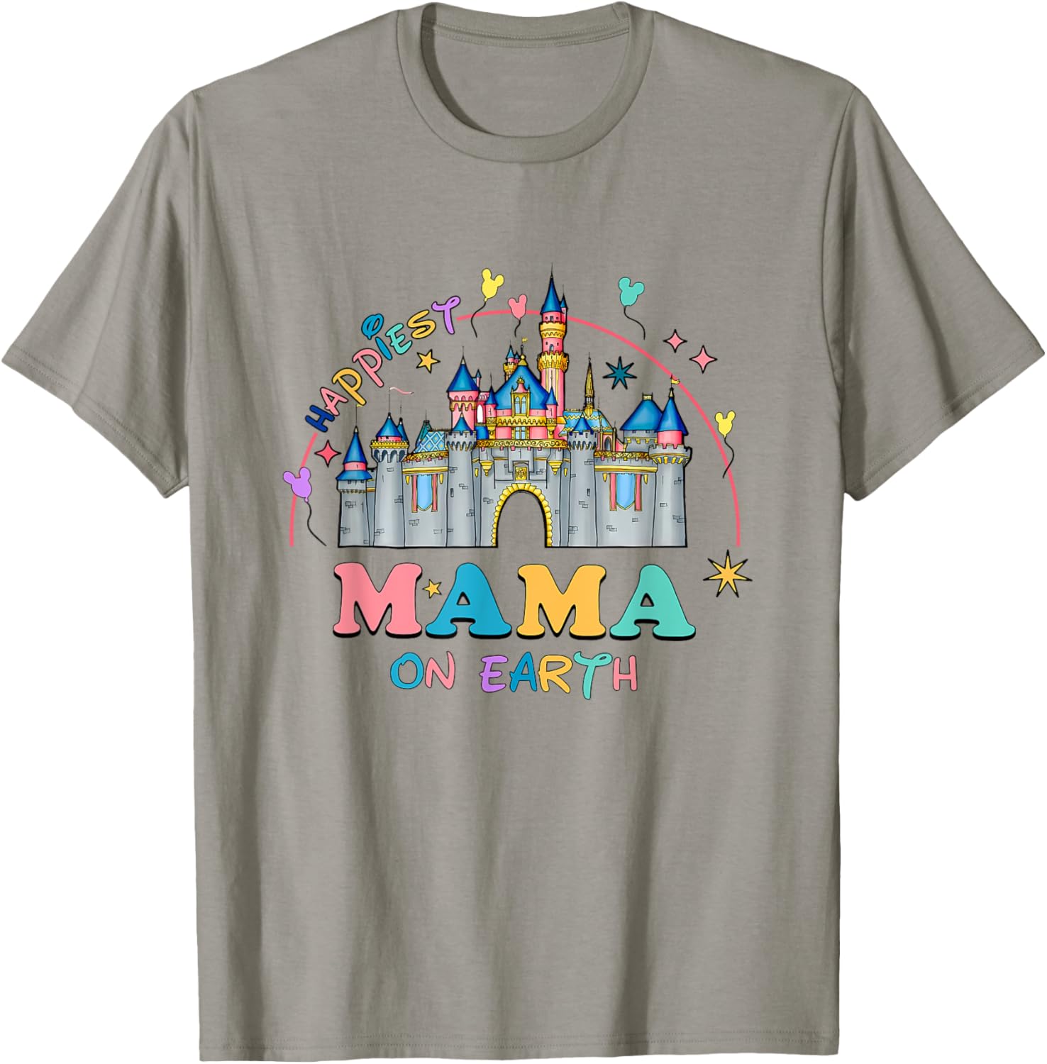 Happiest Mama On Earth Family Trip Happiest Place Fan Gift