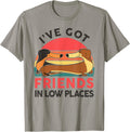 Dachshund I've Got Friends In Low Places Funny Doxie Dog Men Women Kids