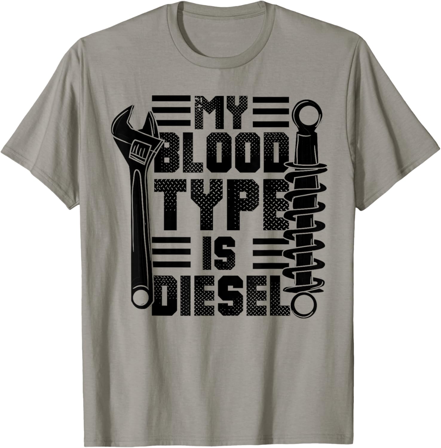 My Blood Typ Is Diesel Funny Diesel Mechanic