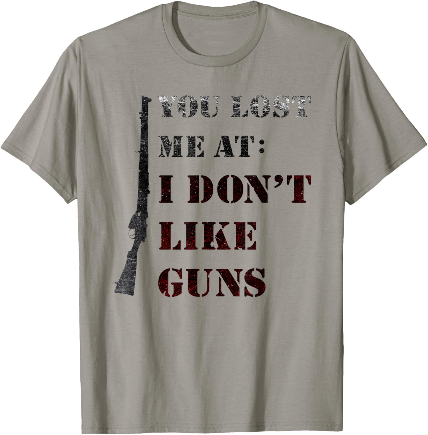 Gun Funny Sarcastic Quote You Lost Me At Gun Owner