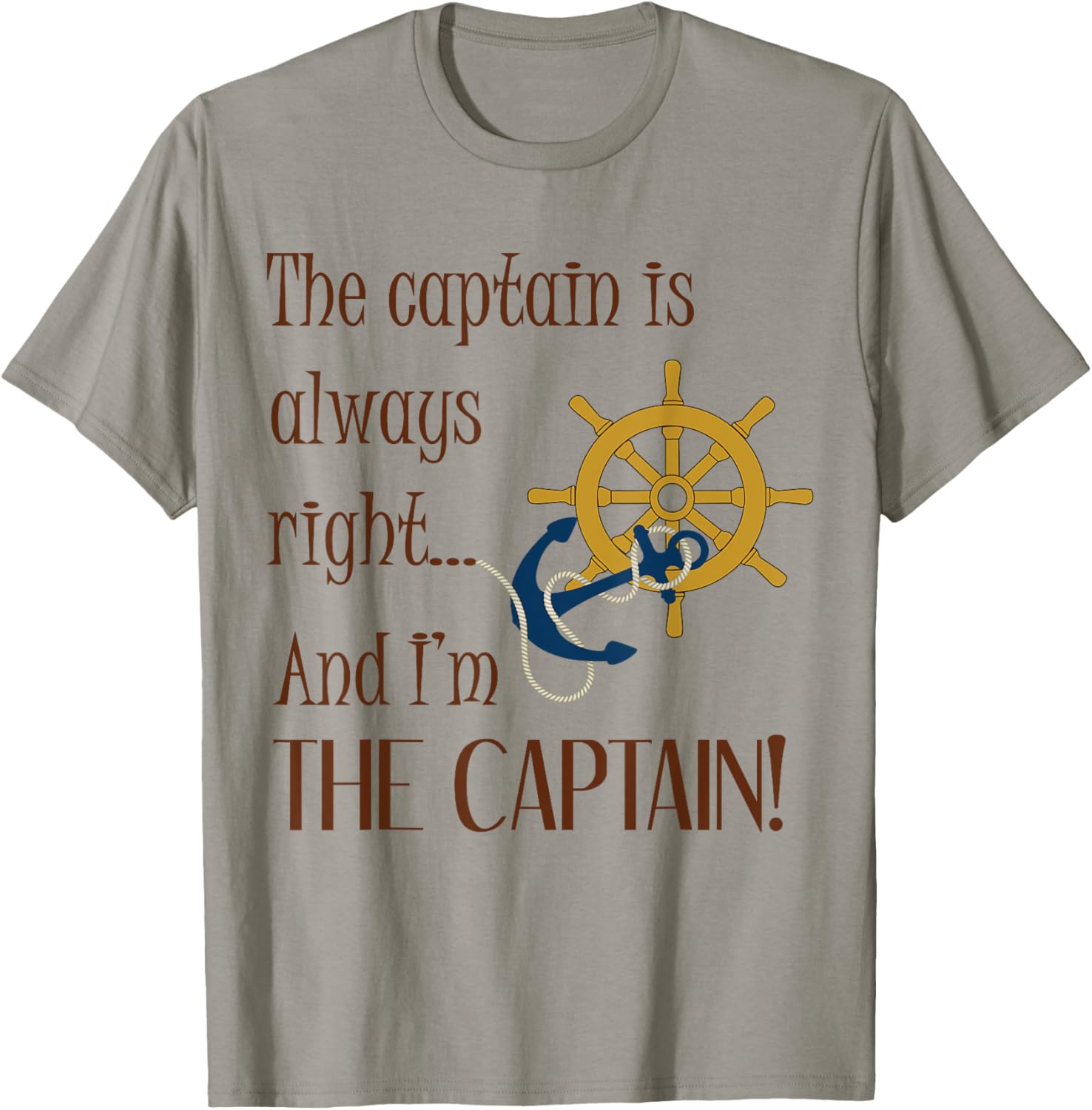 Mariner Rule Captain Is Always Right Boating