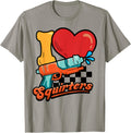 Funny I Love Squirters Heart Boyfriend Girlfriend Water Gun