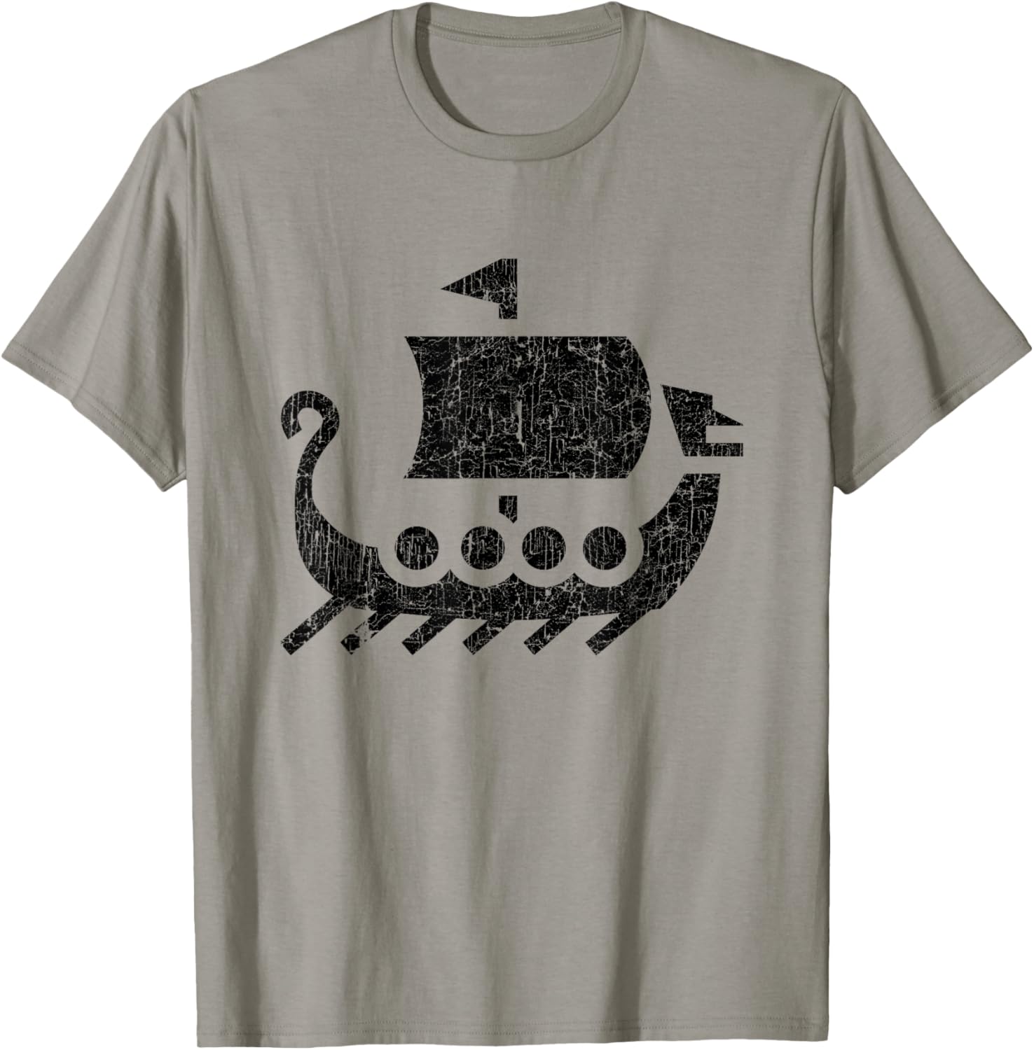 Viking Boat Valhalla Calling Design Norse Mythology