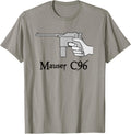 Mauser C96 Russian Gun Tshirt