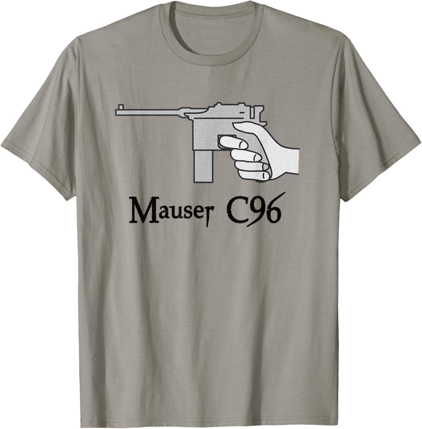 Mauser C96 Russian Gun Tshirt