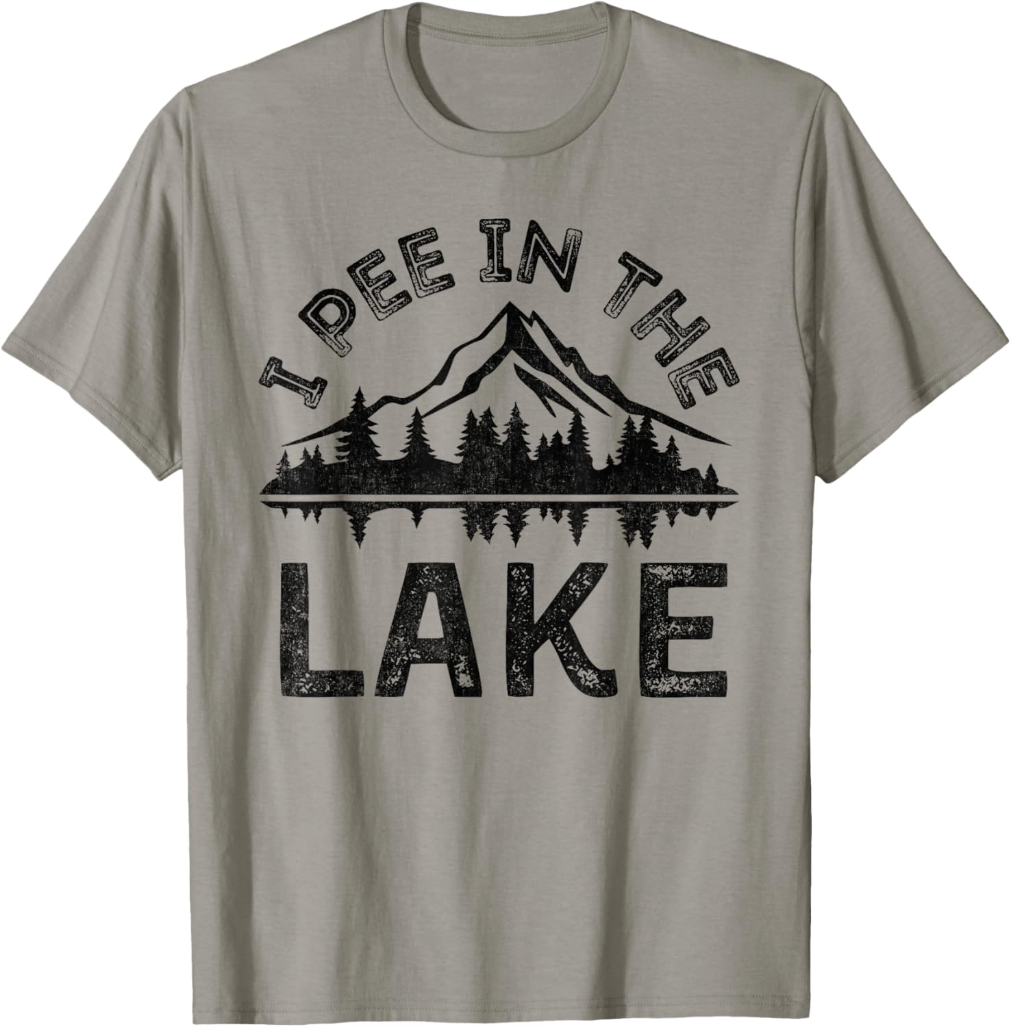 I Pee In Lake Vacation Party Summer Camping
