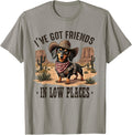 I've Got Friends In Low Places Funny Cowboy Dog Dachshund
