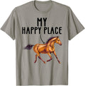 Horse Lovers Horseback Riding Equestrian My Happy Place
