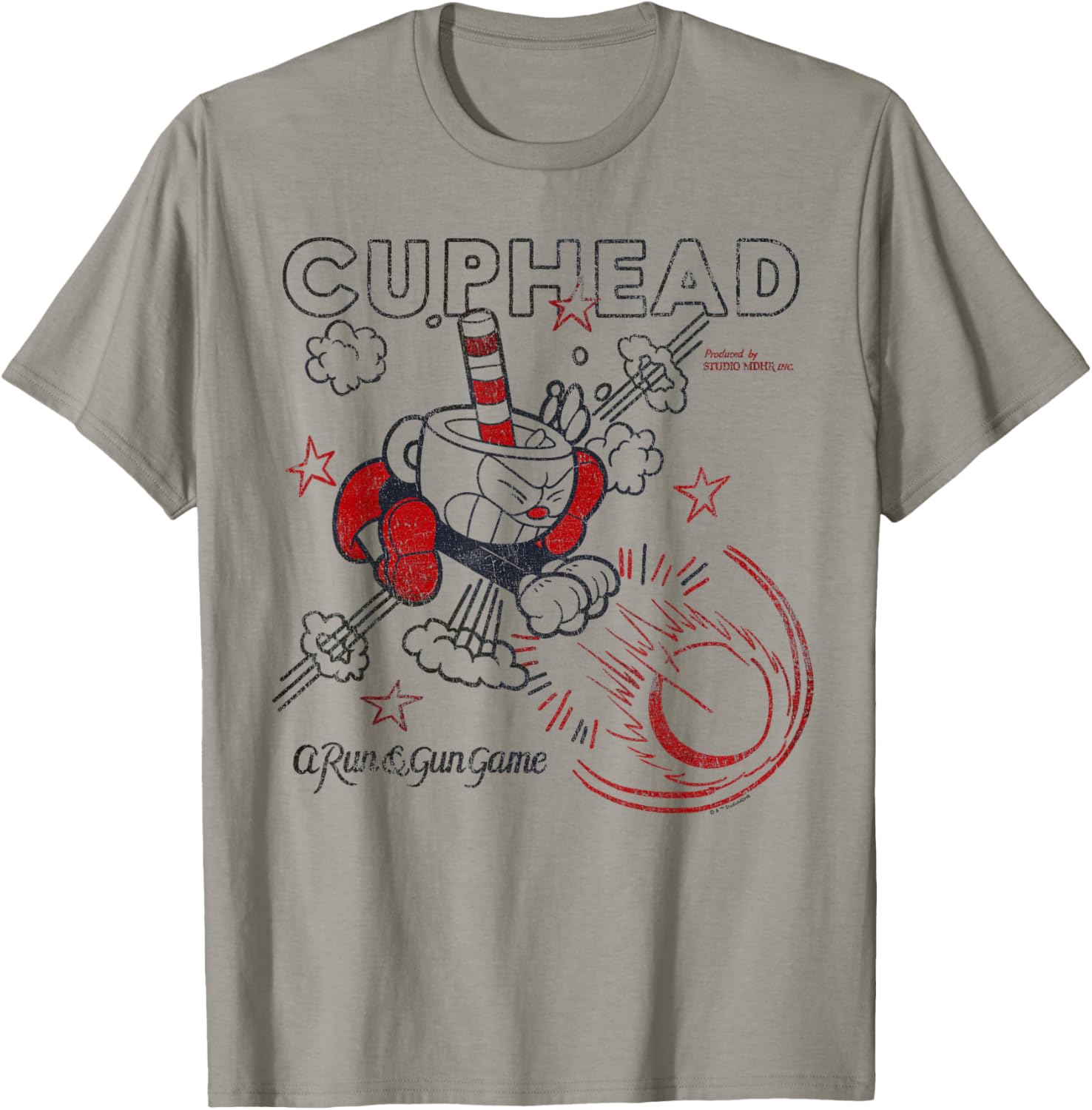 Cuphead Run Gun Super Blast Vintage
