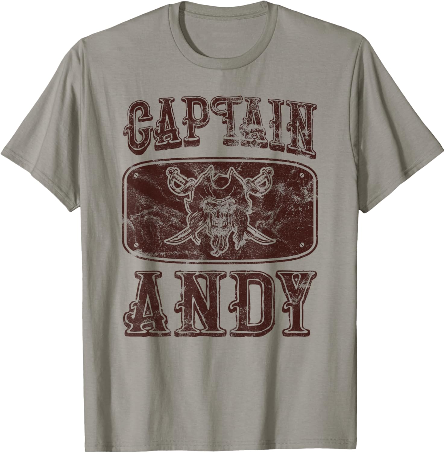 Vintage Captain Andy Personalized Pirate Pontoon Boating