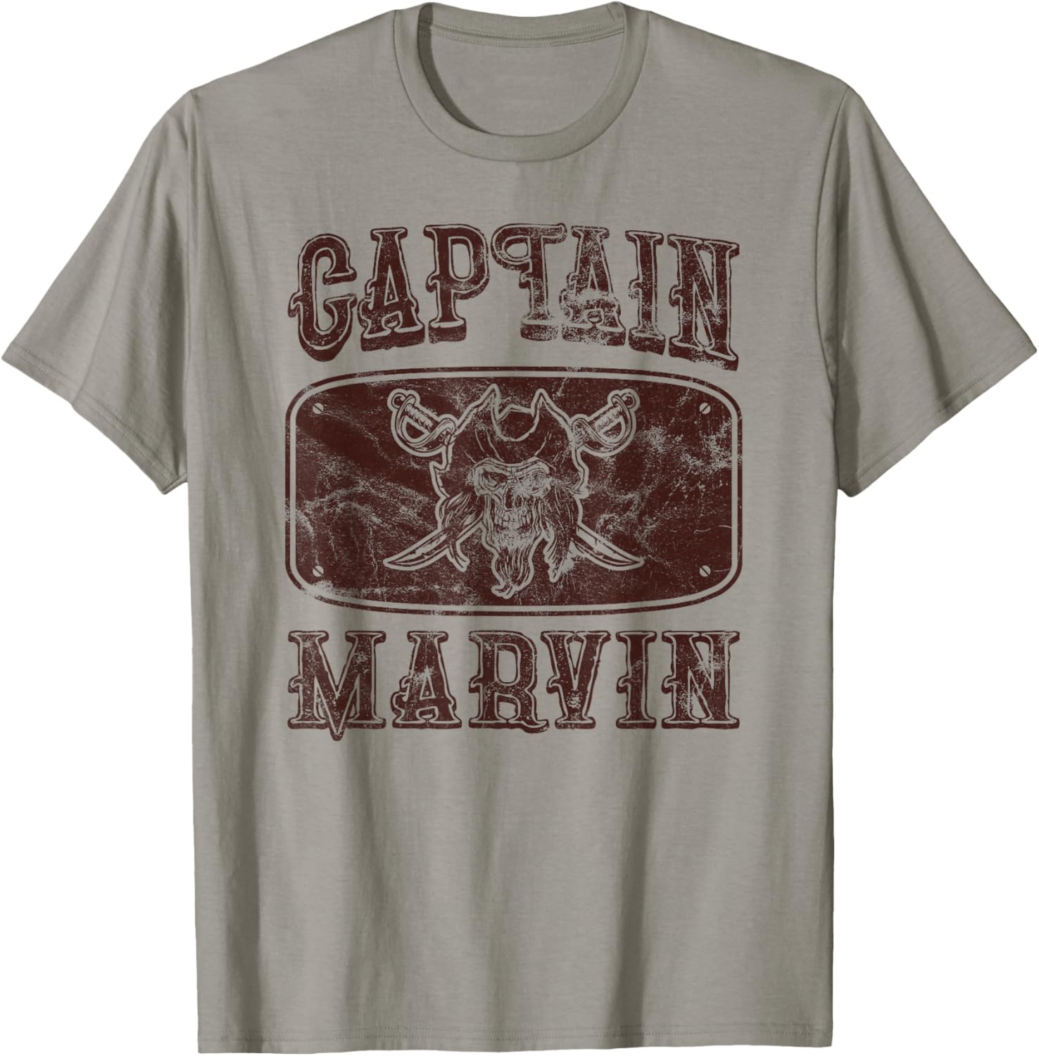 Vintage Captain Marvin Personalized Pirate Pontoon Boating