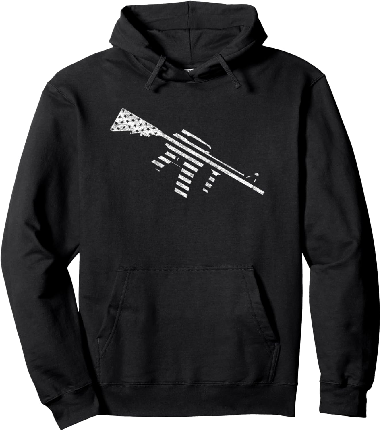 Ar15 Us Flag Design Ar 15 Gun T Shirt Pullover Hoodie