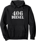 406 Diesel Hoodie Area Code Montana