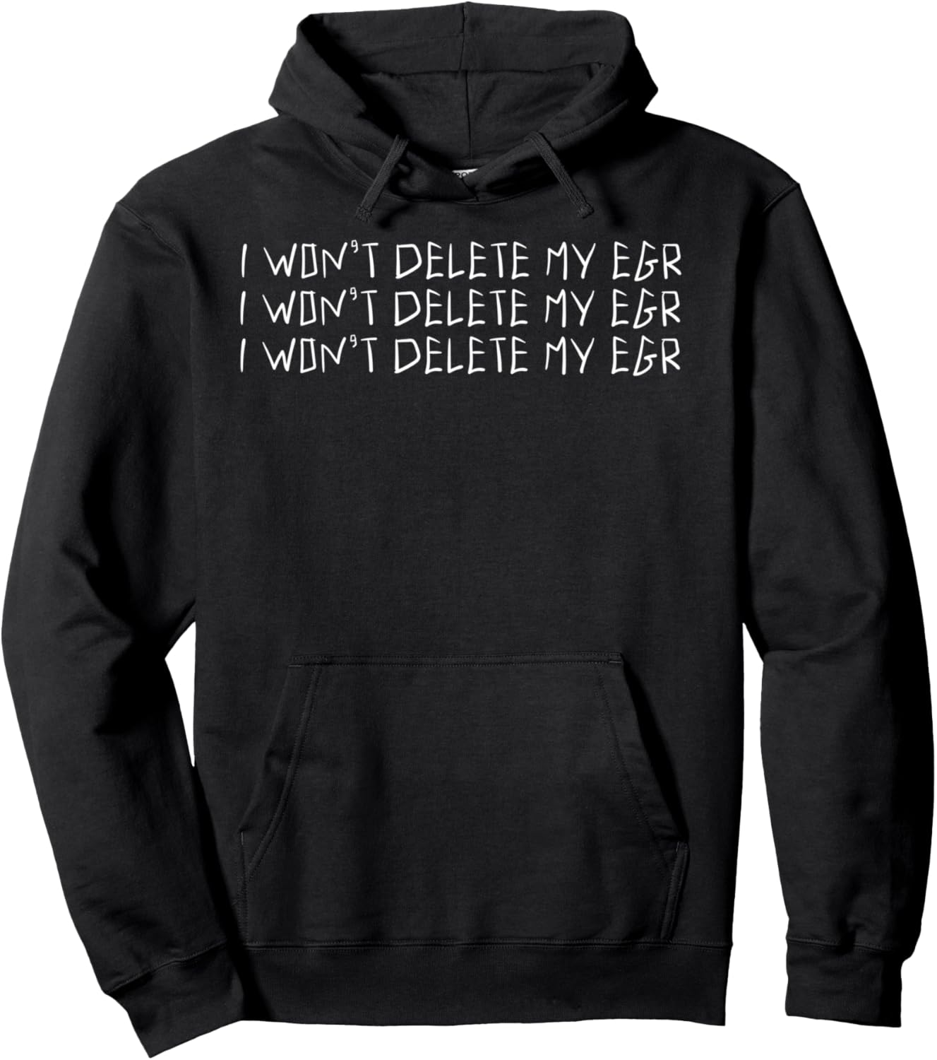 Diesel Truck Emissions Funny Saying Truckers Pullover Hoodie