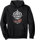 God Guns Trump T Shirt 2Nd Amendment Republican Trump 45 Pullover Hoodie